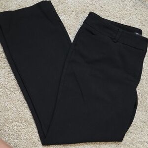 New York & Company Black Straight Leg Work Pants